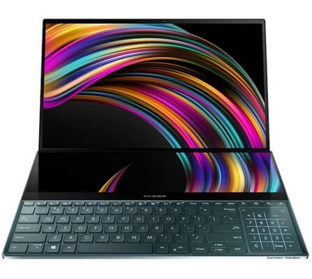 Ремонт блока питания на ноутбуке Asus ZenBook Pro Duo UX581